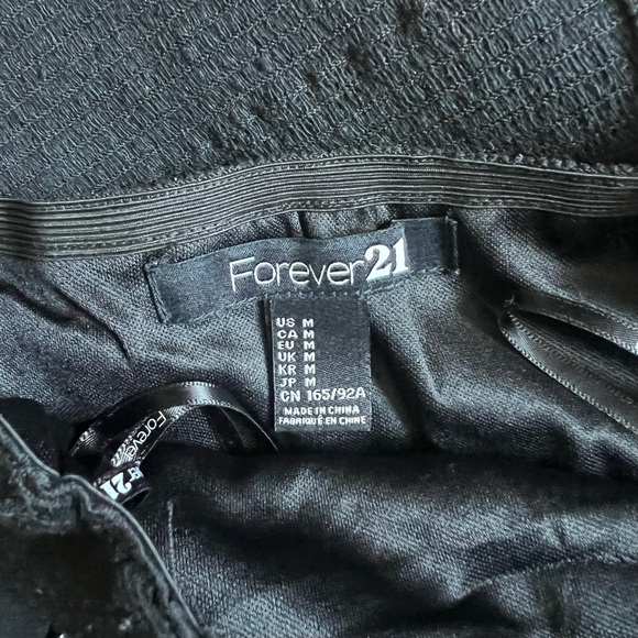 Forever 21 Shimmering Black One-Shoulder Dress Size S - Picture 5 of 6